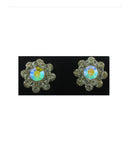 Rhinestones stud earrings