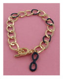 Link infinity bracelet