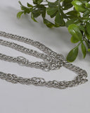 Layered Multiple Link Chain Necklace