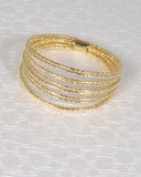 Textured 10 PC bracelet