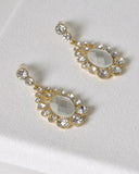 Stylish Crystal Studded Danglers