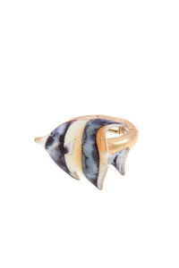 Ladies fashion fish stretch ring