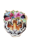 Floral tiger stretch ring