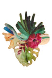 Mix tropical plant stretch ring