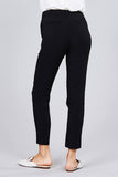 Ladies fashion plus size seam side pocket classic long pants