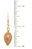 Multi cord fringe ornate bib necklace set