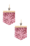 Sequin fashion earring