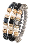Mix bead bracelet set