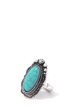 Filigree Turquoise Stretch Ring