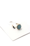 Round Stone Cuff Ring