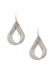 Multi Teardrop Link Dangle Earring